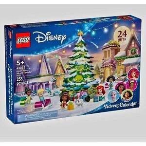 NEW IN BOX COLLECTIBLE LEGO DISNEY 2024 ADVENT CALENDAR AND PLAY SET